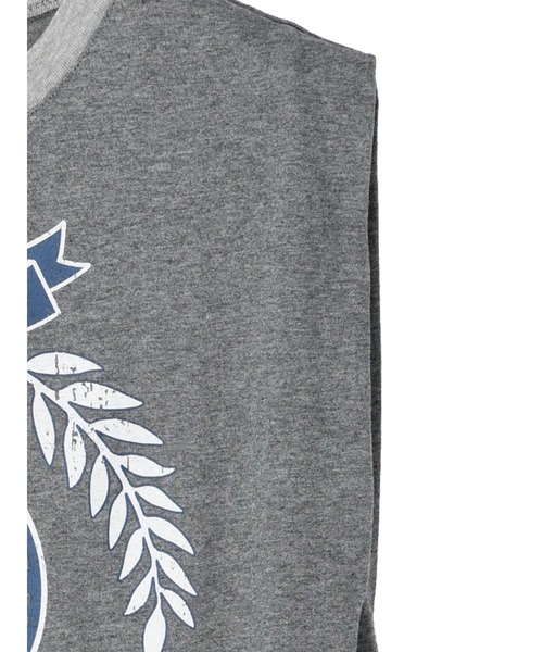 earth music&ecology（アースミュージックアンドエコロジー）の「パターン切替ノースリーブプルオーバー（Tシャツ/カットソー・レディース・その他6/杢グレー/ラベンダー・FREE）」の11枚目の写真