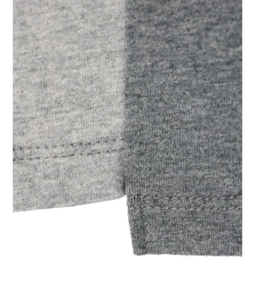 earth music&ecology（アースミュージックアンドエコロジー）の「パターン切替ノースリーブプルオーバー（Tシャツ/カットソー・レディース・その他6/杢グレー/ラベンダー・FREE）」の4枚目の写真