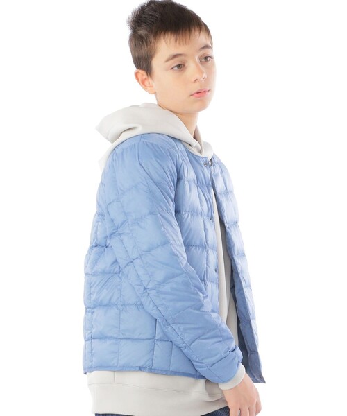 TAION(タイオン)の「【WEB限定】TAION:150~160cm / キッズ インナー ダウン ジャケット(ダウンジャケット/コート・キッズ・ライトブルー/ブラック/ネイビー/カーキ/ラベンダー/イエロー・150/M/160)」の17枚目の写真
