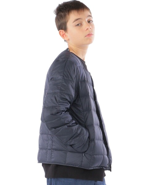TAION(タイオン)の「【WEB限定】TAION:150~160cm / キッズ インナー ダウン ジャケット(ダウンジャケット/コート・キッズ・ライトブルー/ブラック/ネイビー/カーキ/ラベンダー/イエロー・150/M/160)」の20枚目の写真