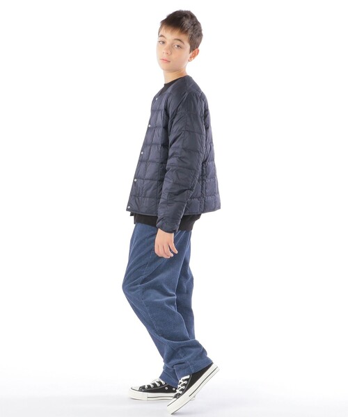 TAION(タイオン)の「【WEB限定】TAION:150~160cm / キッズ インナー ダウン ジャケット(ダウンジャケット/コート・キッズ・ライトブルー/ブラック/ネイビー/カーキ/ラベンダー/イエロー・150/M/160)」の21枚目の写真