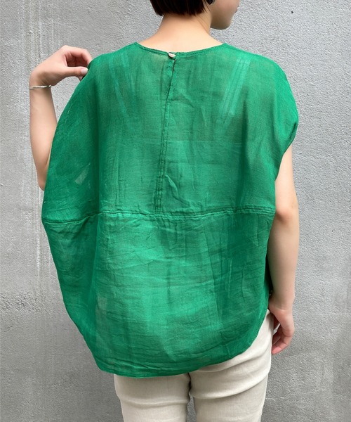 BEARDSLEY（ビアズリー）の「カヤブラウス（シャツ/ブラウス・レディース・ブラック/ライトグレー・FREE）」の18枚目の写真