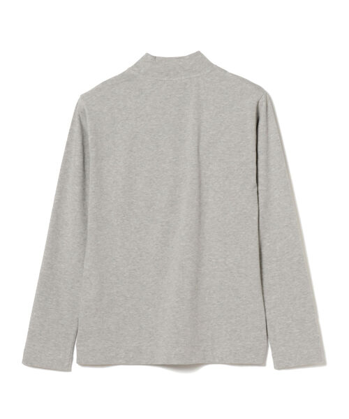 BRILLA per il gusto（ブリッラペルイルグースト）の「Brilla per il gusto / ジャージー モックネック ロングスリーブ Tシャツ（Tシャツ/カットソー・メンズ・ホワイト/ブラック/グレー・M/L/XL/S）」の10枚目の写真