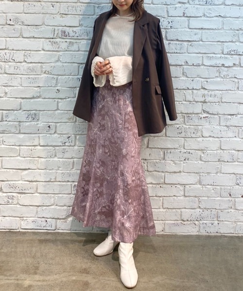 one after another NICE CLAUP（ワンアフターアナザーナイスクラップ）の「前後2WAYシアープリーツトップス（シャツ/ブラウス・レディース・アイボリー/ブラック/モカ/ベージュ系その他・FREE）」の13枚目の写真