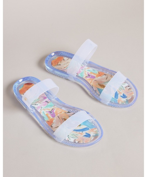 Ted Baker(テッドベーカー)の「JELINN アートプリント ツーストラップ ジェリー サンダル(サンダル・レディース・マルチ・37/36/39/38)」の4枚目の写真