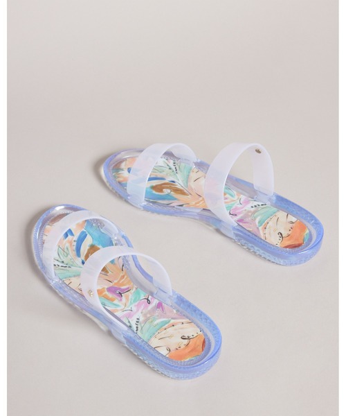 Ted Baker(テッドベーカー)の「JELINN アートプリント ツーストラップ ジェリー サンダル(サンダル・レディース・マルチ・37/36/39/38)」の5枚目の写真