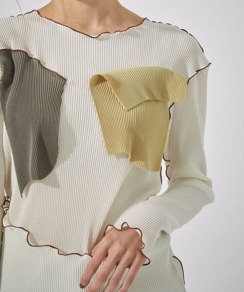 kotohayokozawa（コトハヨコザワ）の「【kotohayokozawa(コトハヨコザワ)】ロングスリーブドレス（ドレス・レディース・パープル/ブラウン/ミント/ホワイト/ブラック/グレー・MEDIUM/SMALL）」の20枚目の写真