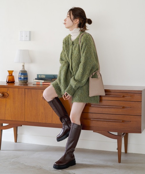 Kastane（カスタネ）の「ミニマルシェBAG（ショルダーバッグ・レディース・ブラック/ベージュ/ブルー系その他・FREE）」の9枚目の写真