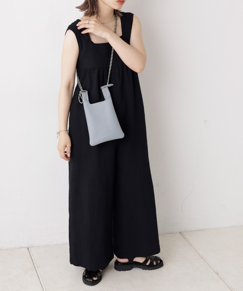 Kastane（カスタネ）の「ミニマルシェBAG（ショルダーバッグ・レディース・ブラック/ベージュ/ブルー系その他・FREE）」の5枚目の写真