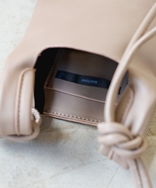 Kastane（カスタネ）の「ミニマルシェBAG（ショルダーバッグ・レディース・ブラック/ベージュ/ブルー系その他・FREE）」の20枚目の写真