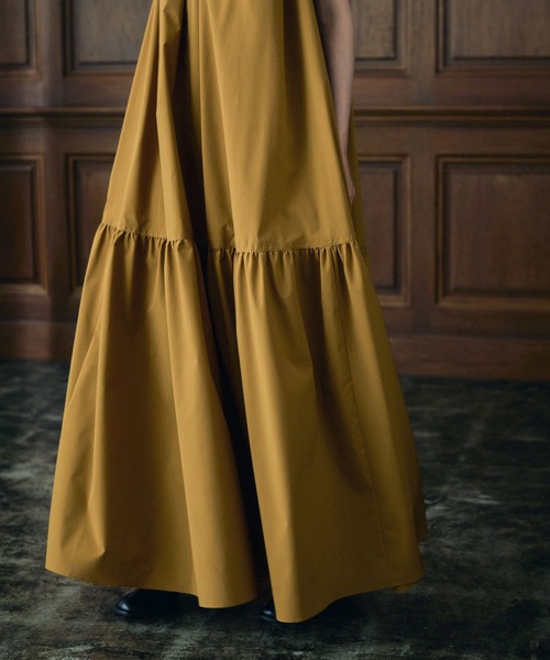 MATURED（マチュアード）の「【MATURED/マチュアード】2WAYギャザーワンピース（ワンピース・レディース・カーキ/マスタード・1/2）」の9枚目の写真
