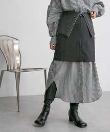 KBF | ターンバックミニスカート(スカート)