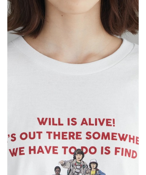 Green Parks(グリーンパークス)の「【UNISEX】■STRANGER THINGS BOYS(Tシャツ/カットソー・レディース・ホワイト・FREE)」の12枚目の写真