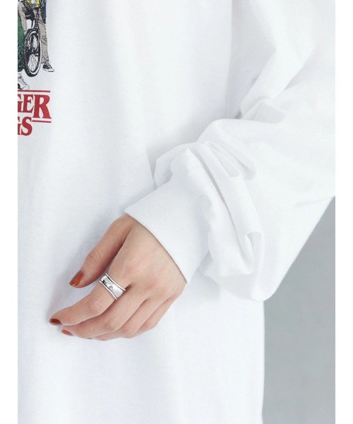 Green Parks(グリーンパークス)の「【UNISEX】■STRANGER THINGS BOYS(Tシャツ/カットソー・レディース・ホワイト・FREE)」の14枚目の写真