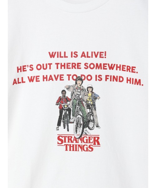 Green Parks(グリーンパークス)の「【UNISEX】■STRANGER THINGS BOYS(Tシャツ/カットソー・レディース・ホワイト・FREE)」の20枚目の写真