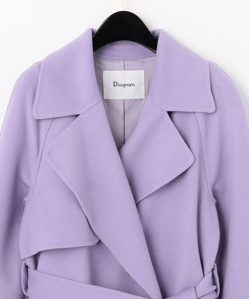 Diagramリバートレンチコート36 定価96,800円 新品Diagram リバートレンチコート 36サイズ 【公式通販】