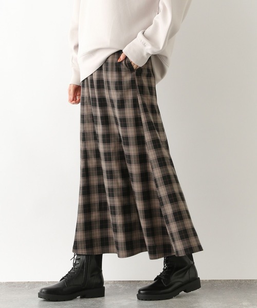GLOBAL WORK(グローバルワーク)の「チェックマーメイドスカート/124229(スカート・レディース・ネイビー/ブラック/グリーン・MEDIUM/LARGE)」の8枚目の写真