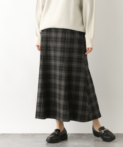 GLOBAL WORK(グローバルワーク)の「チェックマーメイドスカート/124229(スカート・レディース・ネイビー/ブラック/グリーン・MEDIUM/LARGE)」の13枚目の写真