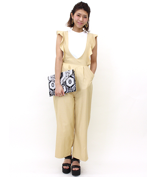 mystic（ミスティック）の「ﾌﾘﾙｻﾛﾍﾟｯﾄ（その他パンツ・レディース・イエロー/オフホワイト/ブラック/ネイビー・FREE）」の11枚目の写真