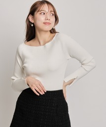 マイストラーダ Mystrada リブ ニット ニットソー セーター 夏 レディース 38 楽天市場】マイストラーダmystrada（ニット・セーター｜トップス