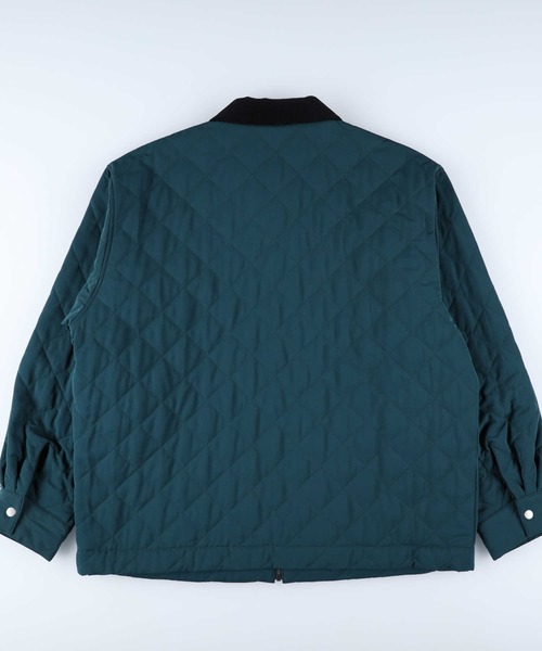 BACK NUMBER(バックナンバー)の「【BACK NUMBER】キルトブルゾン(ブルゾン・メンズ・ブラック/グリーン・L/S/M)」の3枚目の写真