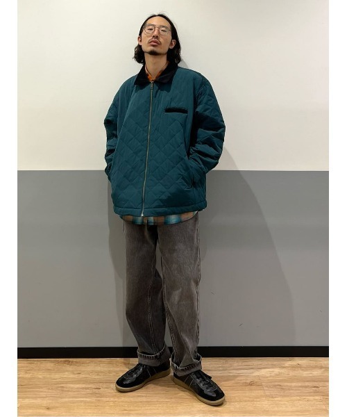 BACK NUMBER(バックナンバー)の「【BACK NUMBER】キルトブルゾン(ブルゾン・メンズ・ブラック/グリーン・L/S/M)」の12枚目の写真