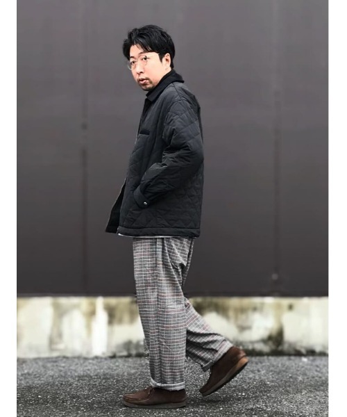BACK NUMBER(バックナンバー)の「【BACK NUMBER】キルトブルゾン(ブルゾン・メンズ・ブラック/グリーン・L/S/M)」の21枚目の写真