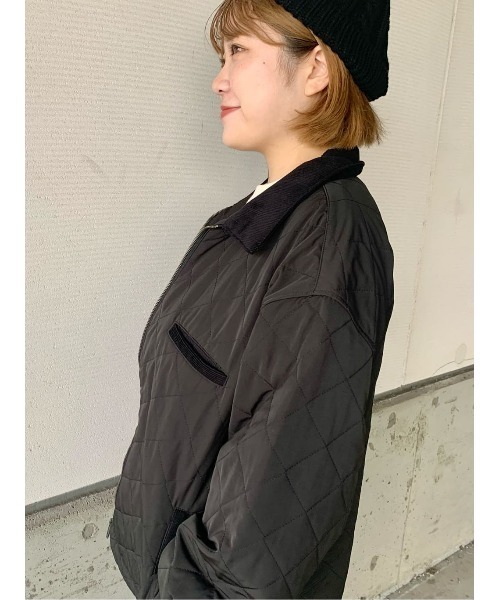 BACK NUMBER(バックナンバー)の「【BACK NUMBER】キルトブルゾン(ブルゾン・メンズ・ブラック/グリーン・L/S/M)」の16枚目の写真