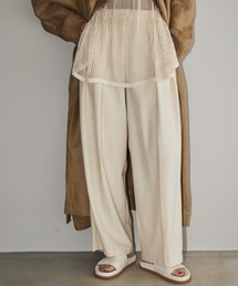 TODAYFUL | タックツイルトラウザース(チノパンツ)