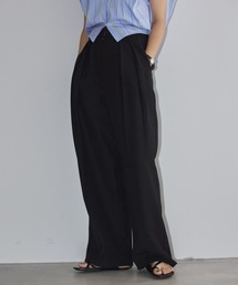 TODAYFUL | タックツイルトラウザース(チノパンツ)