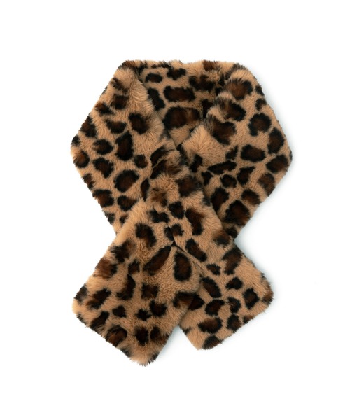 VitaFelice（ヴィータフェリーチェ）の「差し込みフェイクファーティペット（マフラー・レディース・モカ/アイボリー/ブラウン系その他/ライトグレー/ライトベージュ/チャコール/ベージュ系その他2/ベージュ系その他/ホワイト系その他・FREE）」の12枚目の写真