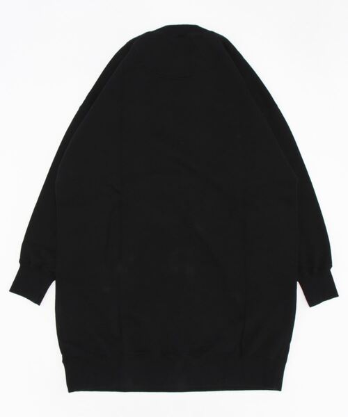 Vivienne Westwood(ヴィヴィアンウエストウッド)の「裏毛起毛BUY LESSCHOOSE WELLプリントクルーネックワンピース(ワンピース・レディース・ブラック/杢グレー・FREE)」の3枚目の写真