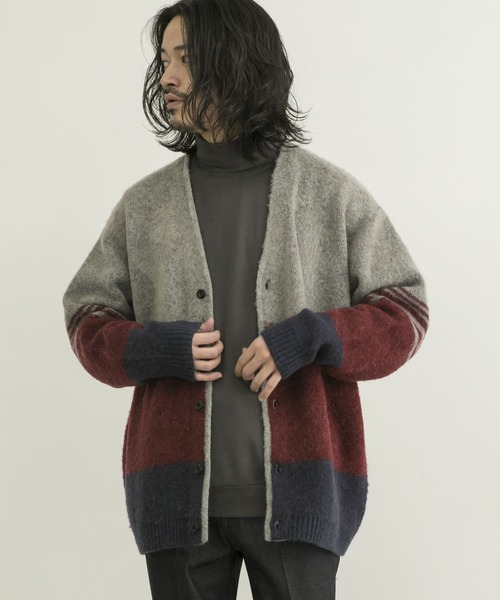 URBAN RESEARCH（アーバンリサーチ）の「URBAN RESEARCH iD　モヘアシャギーニットカーディガン（カーディガン/ボレロ・メンズ・その他1/その他2・MEDIUM/LARGE）」の4枚目の写真