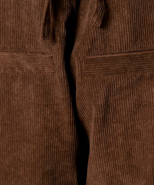 コーデュロイバックリボンオールインワン（つなぎ/オールインワン