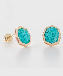 agete | K10ピアス（10152112032）(ピアス（両耳用）)