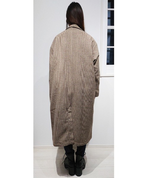 CRYSTAL BALL（クリスタルボール）の「ライトメルトンオーバーコート（ダッフルコート・レディース・ブラック×グリーン/グレー/ブラウン・FREE）」の18枚目の写真