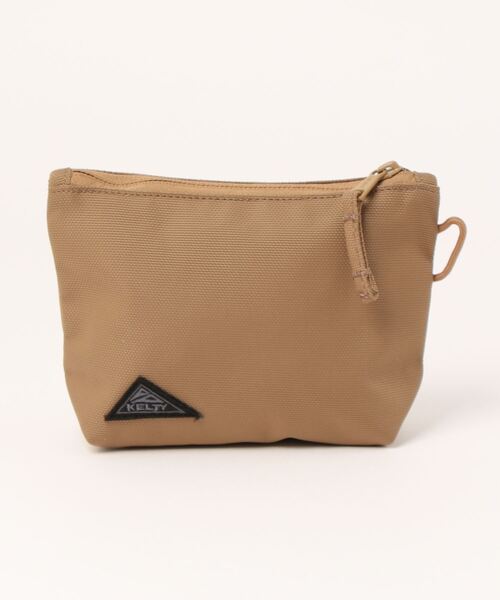 KELTY(ケルティ)の「1260Dバリスティックナイロン使用【KELTY】アーバンハンディポーチ / URBAN HANDY POUCH 2(ポーチ・レディース・ブラック/モカ・FREE)」の1枚目の写真