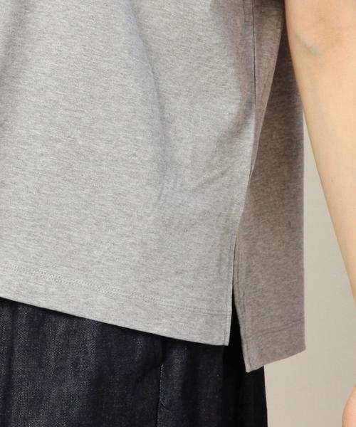 BEAUTY&YOUTH UNITED ARROWS（ビューティーアンドユースユナイテッドアローズ）の「BYSF コットンフリンジTシャツ◆（Tシャツ/カットソー・レディース・ホワイト/ブラック/ライトグレー/グレー/ベージュ・フリー）」の17枚目の写真