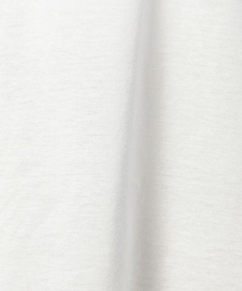 BEAUTY&YOUTH UNITED ARROWS（ビューティーアンドユースユナイテッドアローズ）の「BYSF コットンフリンジTシャツ◆（Tシャツ/カットソー・レディース・ホワイト/ブラック/ライトグレー/グレー/ベージュ・フリー）」の6枚目の写真