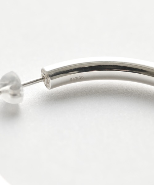 Whim Gazette(ウィムガゼット)の「【Hoaw.】フープピアス(ピアス(両耳用)・レディース・ゴールド/シルバー・FREE)」の7枚目の写真