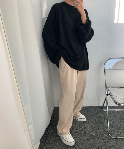 fd style(エフディ スタイル)の「シャーリングボックスパフティー(Tシャツ/カットソー・レディース・White/Black/DK.Grn・FREE)」の19枚目の写真