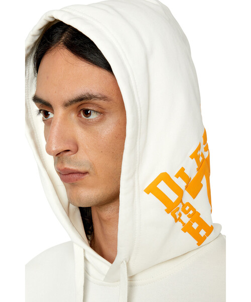 DIESEL（ディーゼル）の「メンズ スウェット バックプリント（パーカー