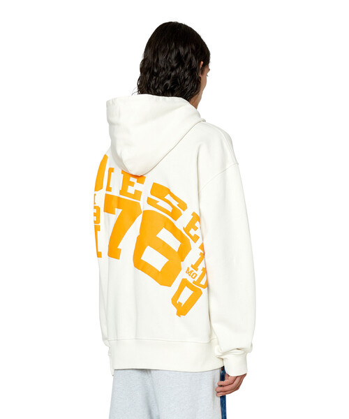 DIESEL（ディーゼル）の「メンズ スウェット バックプリント