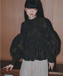 TODAYFUL（トゥデイフル）の「シャンブレーシャーリングブラウス