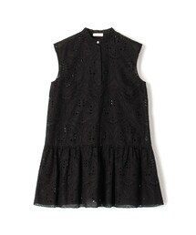 極美品✨ボールジィ　23SS エンブロイダリー　チュニックブラウス　36 白 943217_db08.jpg?20230510172859