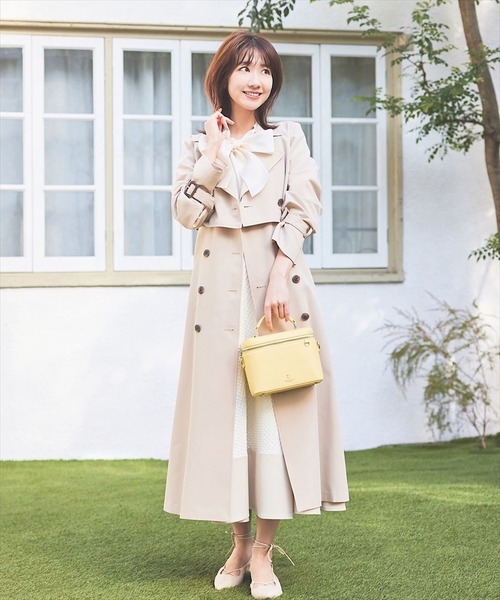 SWINGLE（スウィングル）の「☆【柏木由紀コラボ】3WAYトレンチコート