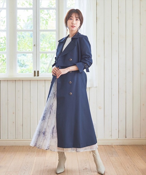 SWINGLE（スウィングル）の「☆【柏木由紀コラボ】3WAYトレンチコート