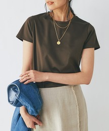 コンパクトサイズになって登場/スーピマコットンコンパクトTシャツ