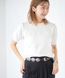 5G CO 半袖ニット