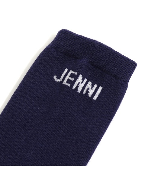 JENNI(ジェニィ)の「ロゴハイソックス(ソックス/靴下・キッズ・ネイビー/ブラック/グレー・22-24cm/19-21cm)」の8枚目の写真